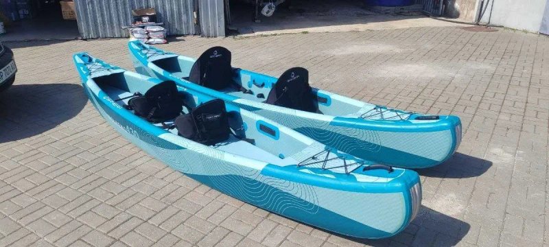 ХІТ Spinera Kayak Molveno 2 КАЯК DropStitch байдарка 430 САП Sup SUP дошка 2 шари слоя доска надувна Stand Up Paddle board борд SUB SAP надувная — фото 6