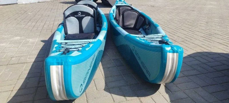 ХІТ Spinera Kayak Molveno 2 КАЯК DropStitch байдарка 430 САП Sup SUP дошка 2 шари слоя доска надувна Stand Up Paddle board борд SUB SAP надувная — фото 7