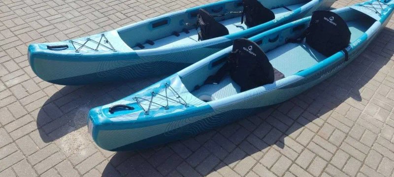 ХІТ Spinera Kayak Molveno 2 КАЯК DropStitch байдарка 430 САП Sup SUP дошка 2 шари слоя доска надувна Stand Up Paddle board борд SUB SAP надувная — фото 8