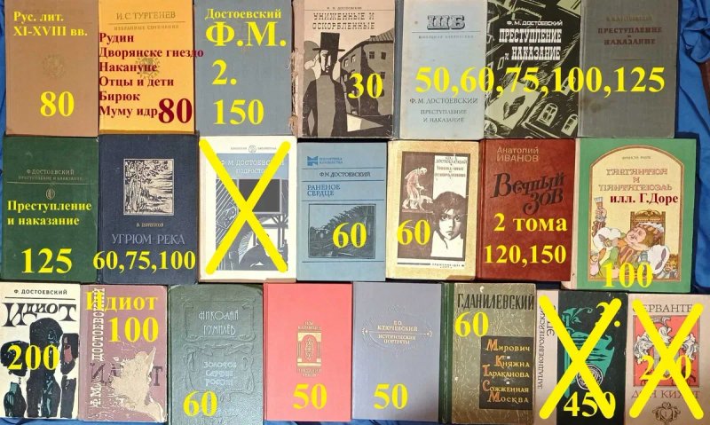 ХЛ4 Комплект книг. Худ. литература. Классика и др. — фото 2