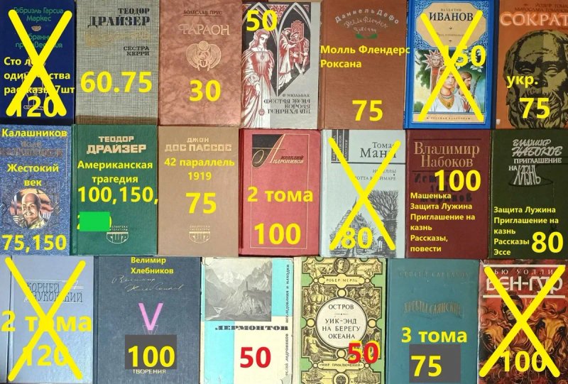 ХЛ4 Комплект книг. Худ. литература. Классика и др. — фото 6