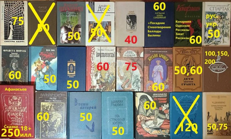 ХЛ4 Комплект книг. Худ. литература. Классика и др. — фото 8