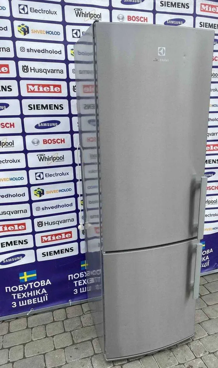 Холодильник б/в Electrolux 323л металік з Європи ГАРАНТІЯ #08256 — фото 3