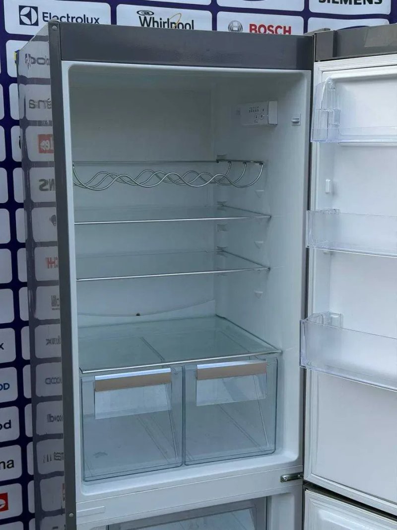 Холодильник б/в Electrolux No Frost 185см металік з Європи #08284 — фото 6