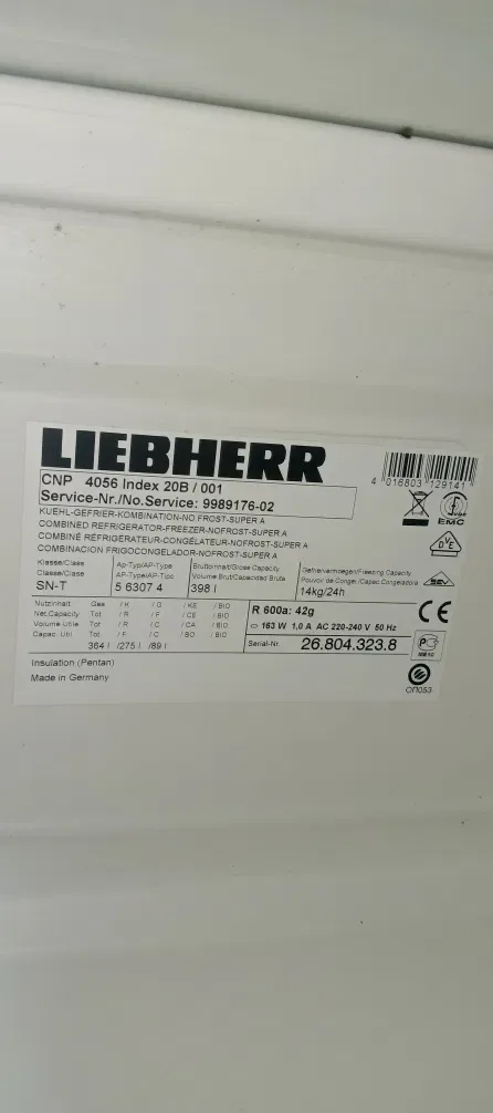 Холодильник Libherr CNP 4056 Index 20B / 001 — фото 3