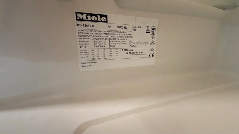 Холодильник Miele KD 12612S висота 1.60 м — фото 3