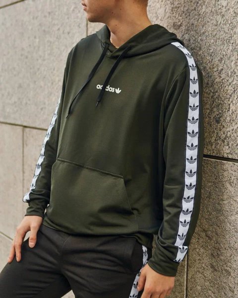 Худі Адідас з лампасами | кофта Adidas з капюшоном | Adidas худі