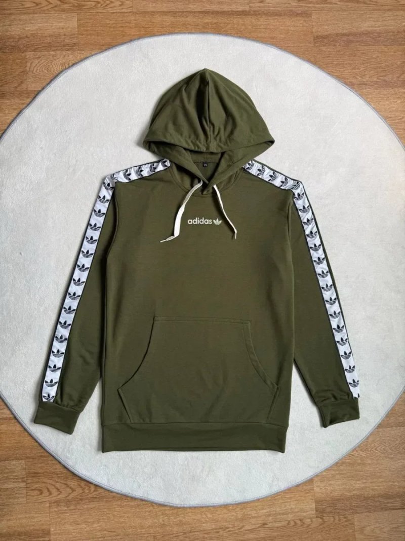 Худі Адідас з лампасами | кофта Adidas з капюшоном | Adidas худі — фото 2