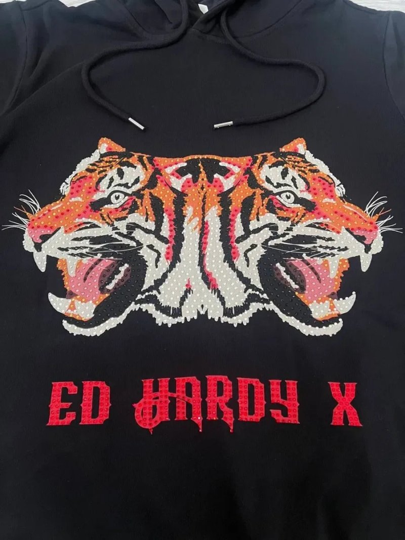 Худі "Ed hardy х" оригінальна зі стразами — фото 4