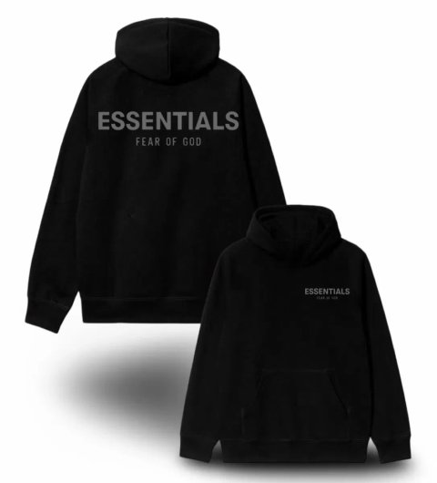 Худи Essentials fear of god Logo унисекс кофта толстовка лонгслив