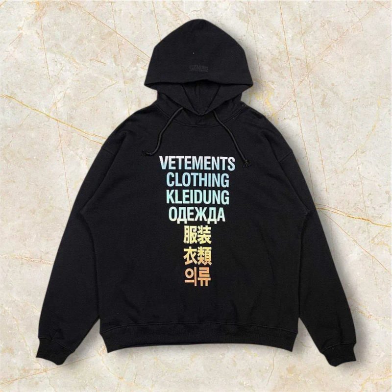 Худі Vetements / Худи ветмо на флісі та без (Різні варіанти) — фото 2