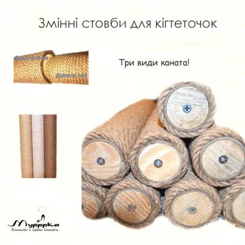 Кігтеточка.Змінні стовпи.
