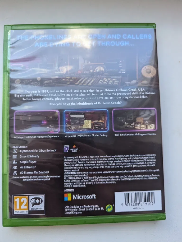 Killer Frequency ігри игры диски на Xbox one series x s — фото 2