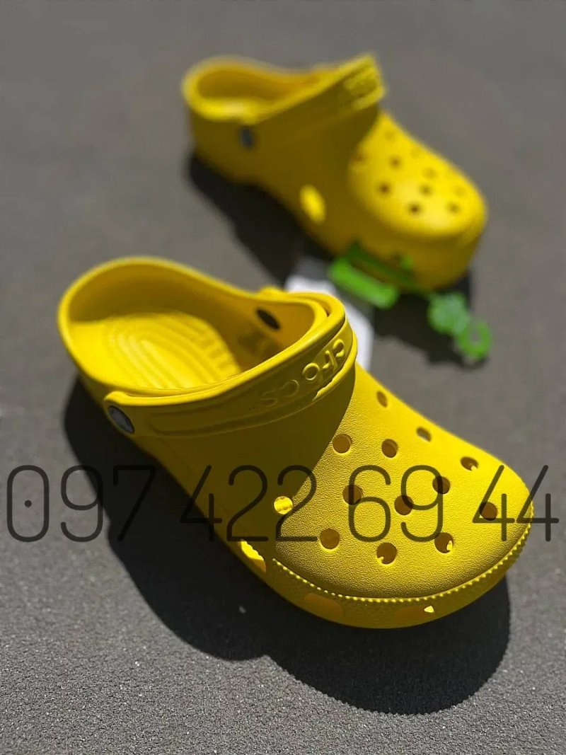 Класичні Крокси Crocs Classic Clog унісекс бежеві Crocs Classic Bone — фото 7