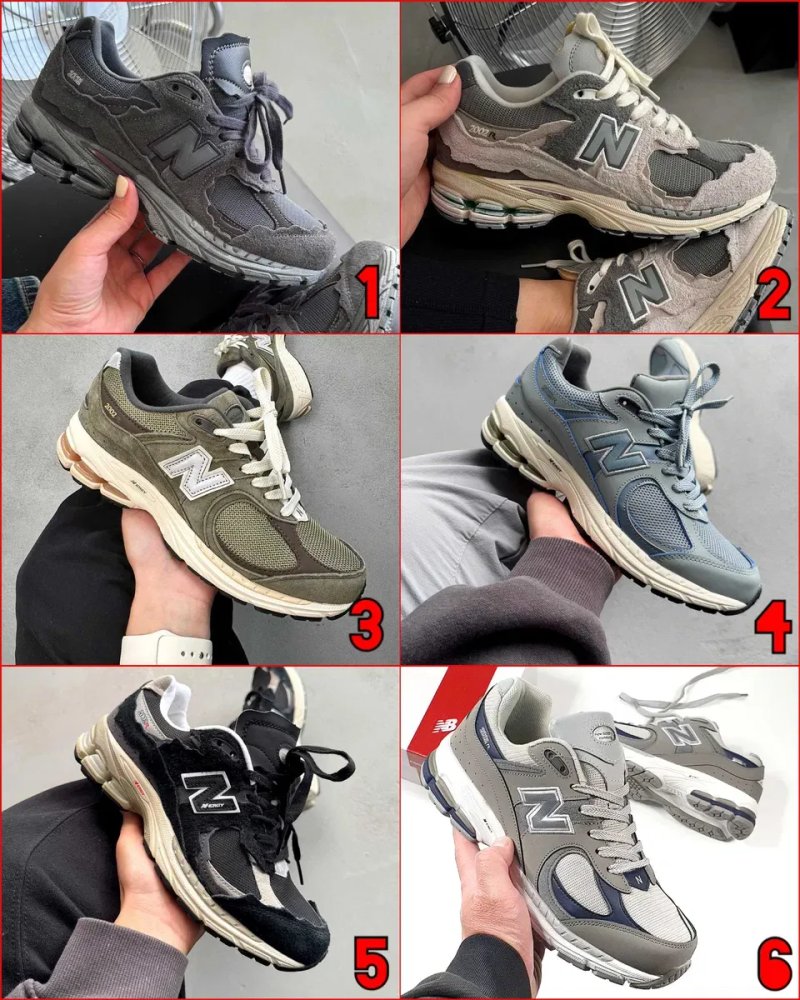 ‼️Класичні й зручні кросівки для міста New Balance 2002R у різних кольорах | Розміри 36 - 45‼️ — фото 2