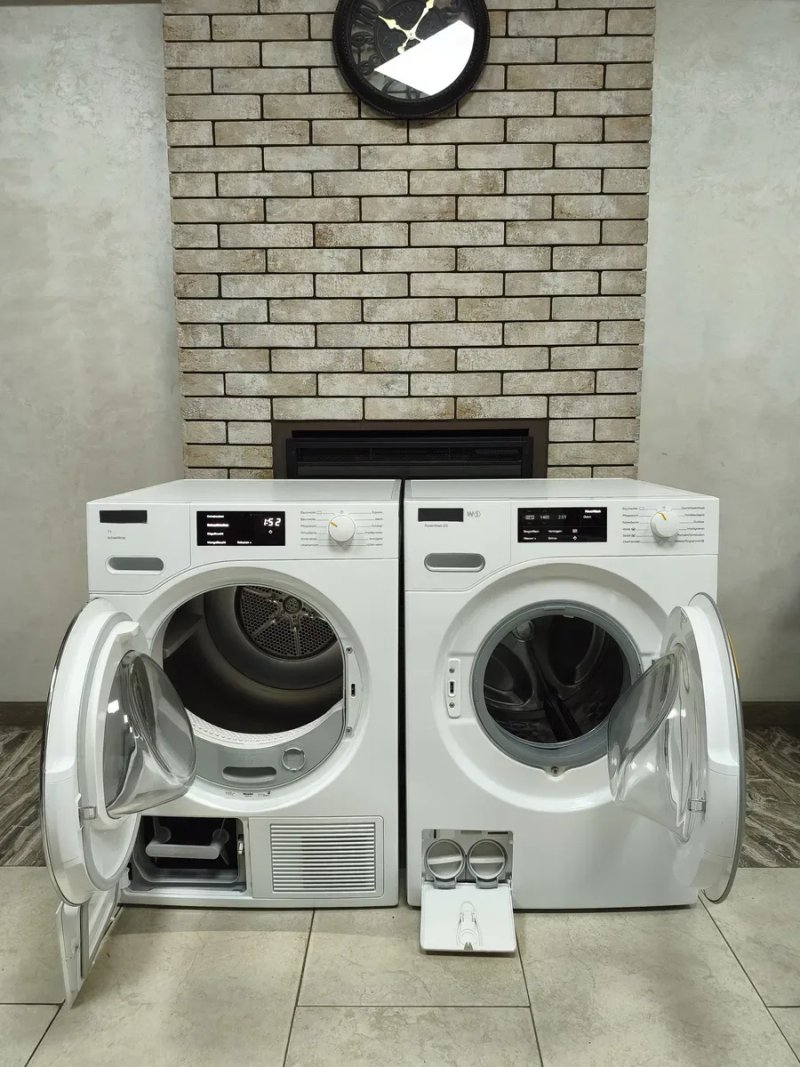 Класний комплект пральна машина Miele W1 PowerWash 2.0 та сушильна машина Miele T1 ActiveWhite — фото 2