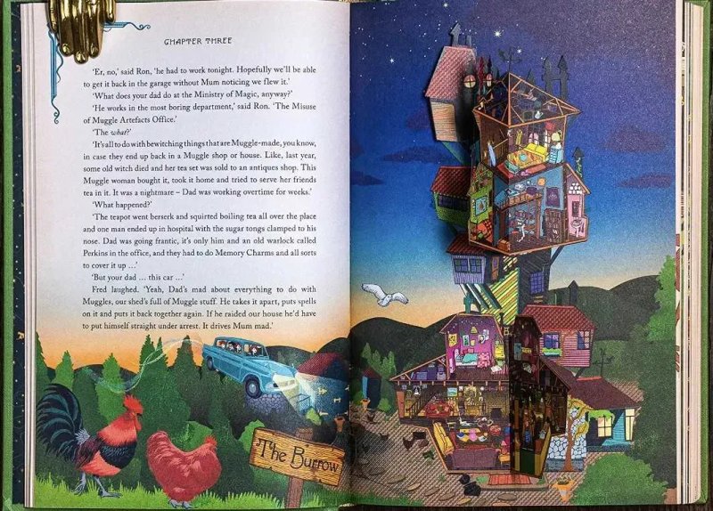 Книга Harry Potter and the Chamber of Secrets: Year 2 MinaLima — фото 2