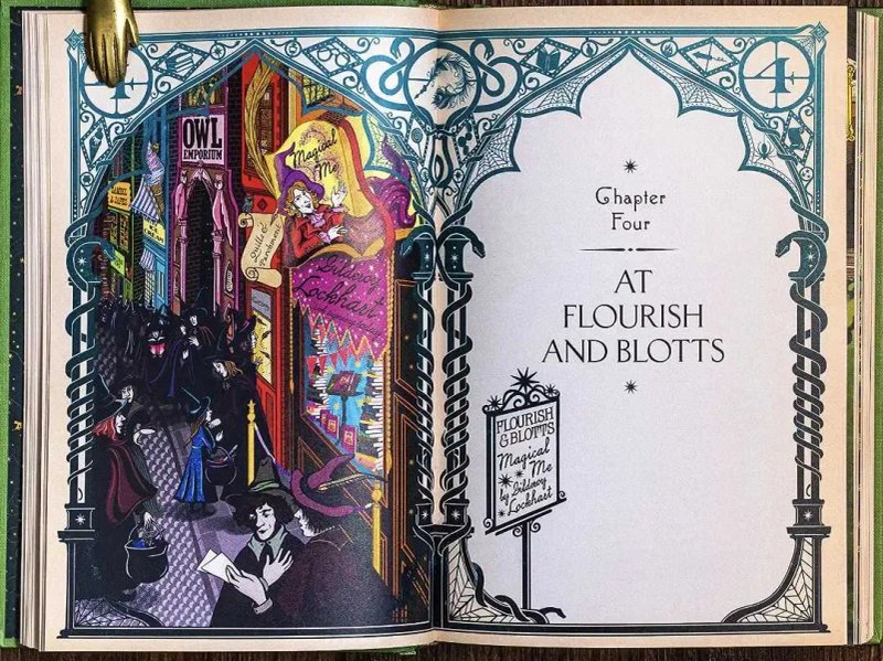 Книга Harry Potter and the Chamber of Secrets: Year 2 MinaLima — фото 3