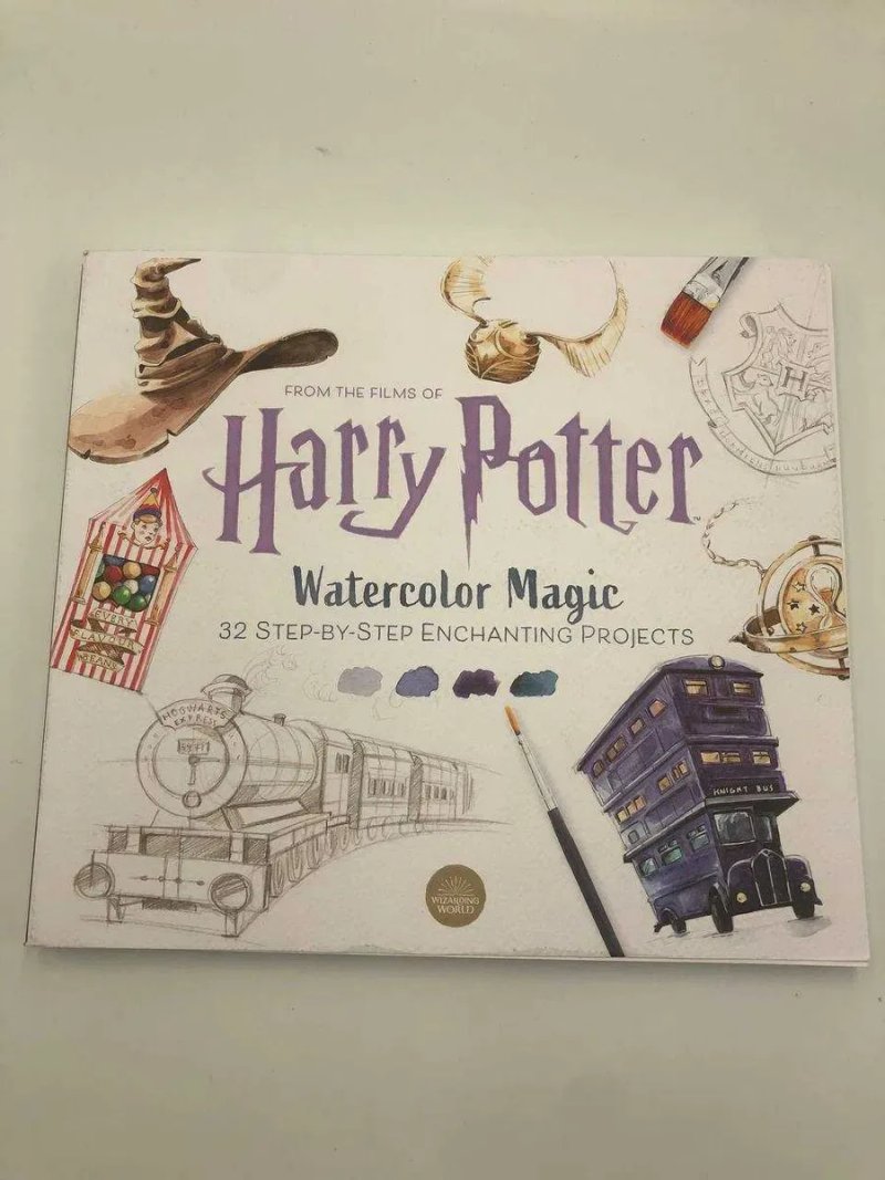 Книга Harry Potter. Watercolour Magic/Гаррі Поттер. Магія акварелі — фото 2