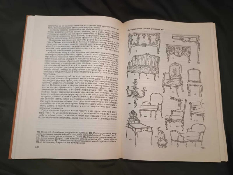 Книга "Стили мебели" Кес 1981 без супер обложки — фото 4