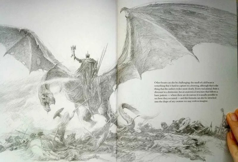 Книга The Lord of the Rings Sketchbook — Alan Lee — фото 3