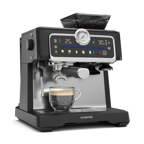 Кофеварка Кавоварка с кофемолкой сенсорна Klarstein GrandPresso Touch