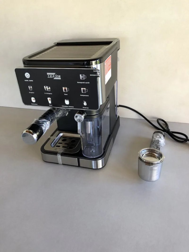 кофейный аппарат кавоварка кофемашина Zepline ZP-3000 Вт  20 Bar 220v — фото 4