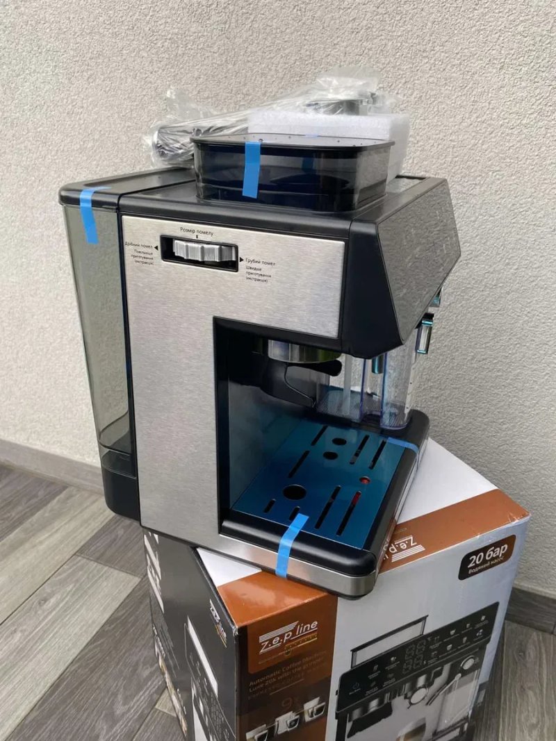 кофейный аппарат кавоварка кофемашина Zepline ZP-3000 Вт  20 Bar 220v — фото 8