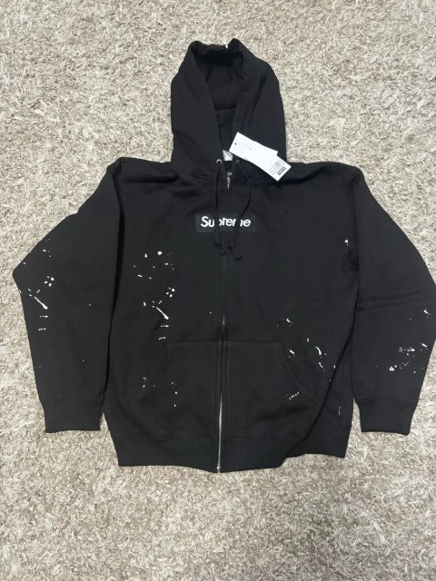 Кофта Maison Margiela x supreme, зіпка мейсон марджела, суприм кофта