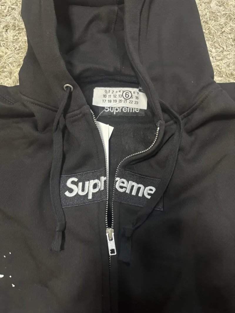 Кофта Maison Margiela x supreme, зіпка мейсон марджела, суприм кофта — фото 2