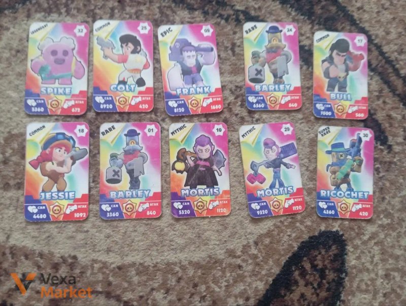Колекційні картки Brawl Stars, Атб Арена, Збірна України — фото 3