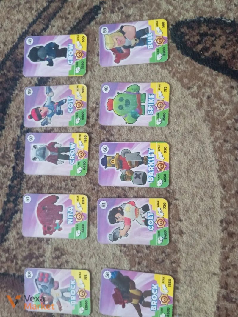 Колекційні картки Brawl Stars, Атб Арена, Збірна України — фото 4