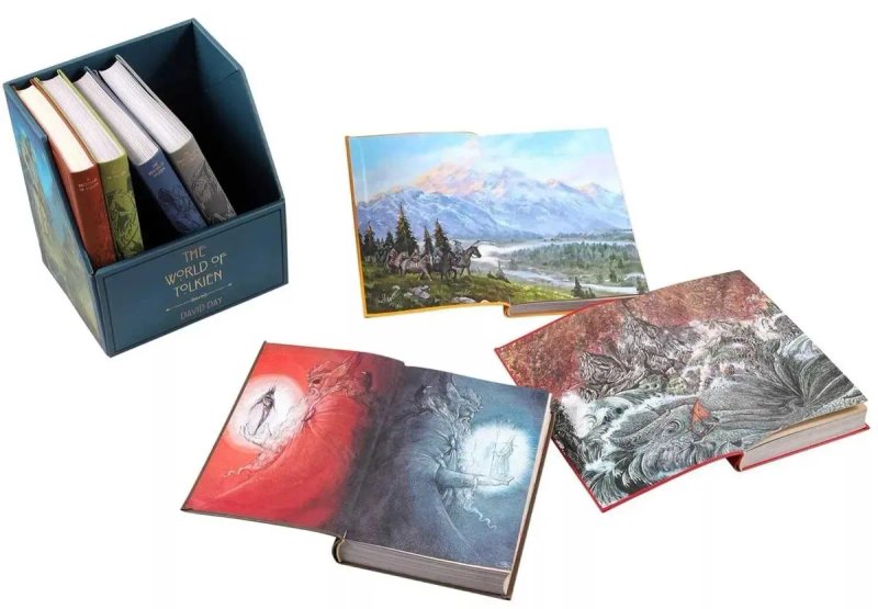 Колекційний бокс (7 книг) "The World of Tolkien" - David Day — фото 5