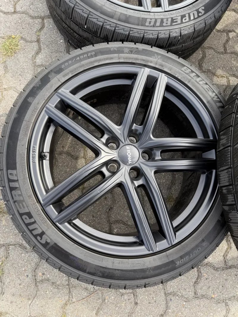 Колеса диски 20 5 112 R20 255 45 ауді Audi Q5 Q4 E-tron Q7 A6 S6 A7 Volkswagen ID4 ID5 Туарег Skoda Enyaq Elroq Cupra Mercedes GL ML GLC BMW X3 X4 X5 — фото 4