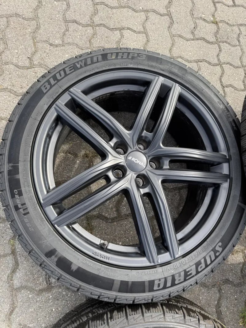 Колеса диски 20 5 112 R20 255 45 ауді Audi Q5 Q4 E-tron Q7 A6 S6 A7 Volkswagen ID4 ID5 Туарег Skoda Enyaq Elroq Cupra Mercedes GL ML GLC BMW X3 X4 X5 — фото 6