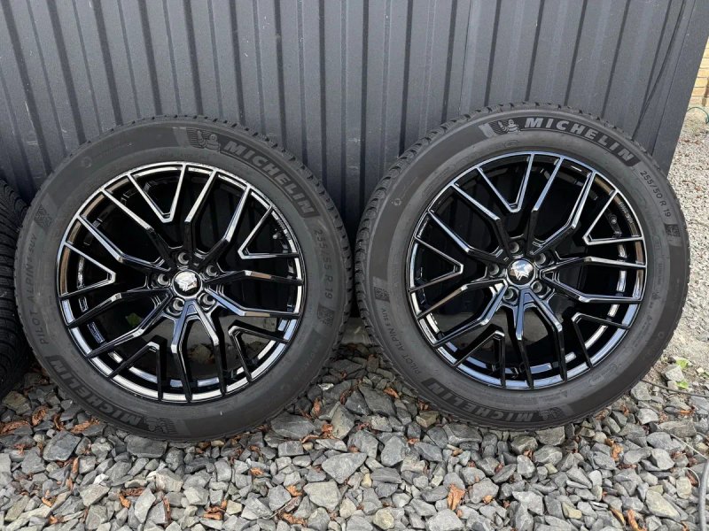 Колеса, Диски 5 112 R19 Audi, Mercedes, Skoda, Volkswagen Шини Michelin 255 50 R19 Зима — фото 6