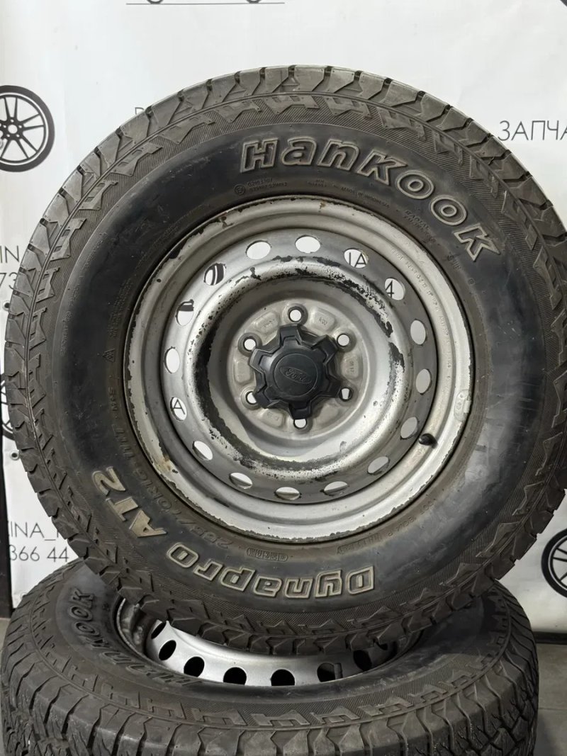 Колеса в зборі 255/70 R16 Hankook,диски 6х139.7 R16 Ford Ranger — фото 2