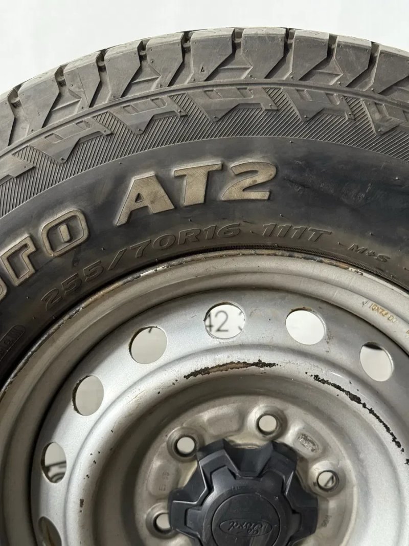 Колеса в зборі 255/70 R16 Hankook,диски 6х139.7 R16 Ford Ranger — фото 3