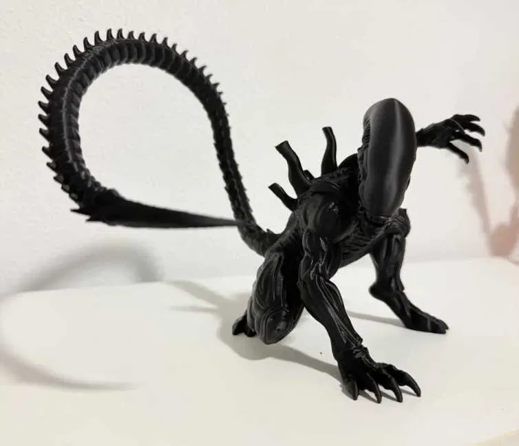 Колеційна фігурка Чужий / Alien/ декор, колекційна модель/статуетка чужого/чужой/ прибульці — фото 3