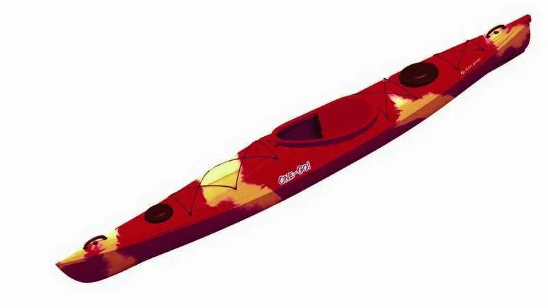 Колібрі Riverday Каяк байдарка Колибри One Go одноместная каноэ каное — фото 8