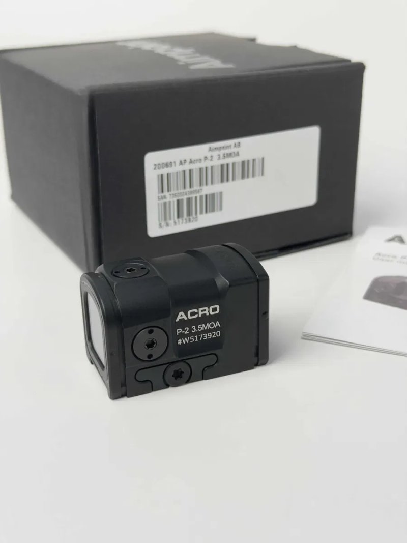 Колиматорный прицел Aimpoint Acro P-2 (3.5 MOA) Швеция Оригинал — фото 4