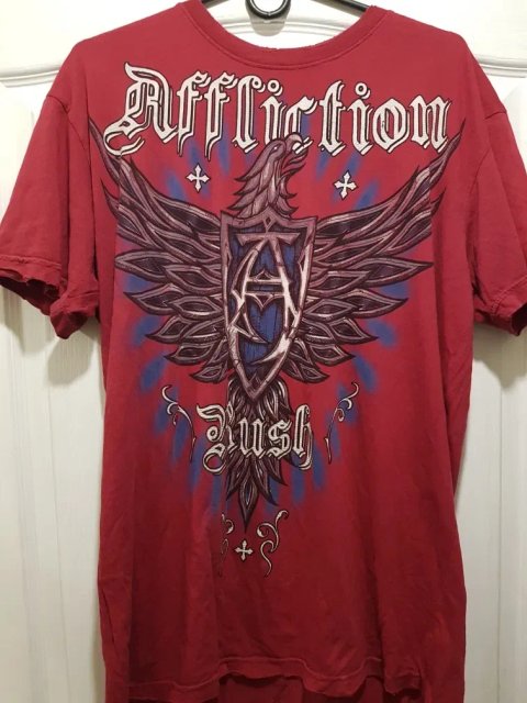 Коллекционная футболка Аffliction, George St-Pierre, XL - наш 52-54