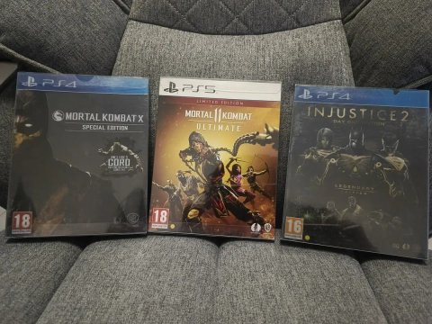 Коллекционные файтинги для ps4 ps5 Steelbook