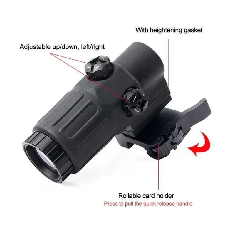 Коллиматор EOTech 558 + 5х Магнифер EOTech G45 / прицел для АК, АР — фото 8