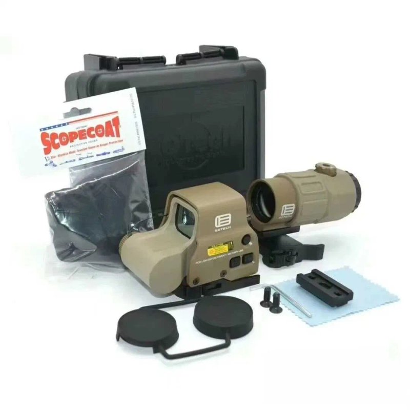 Коллиматор EOTech 558 + Магнифер EOTech G43 / Комбо набор для АК, АР — фото 6