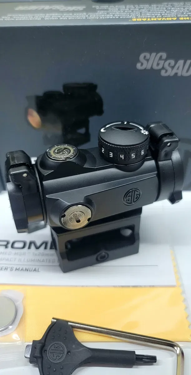 Коллиматорный прицел SIG SAUER ROMEO-MSR 1x20 Compact Red Dot Sight — фото 3