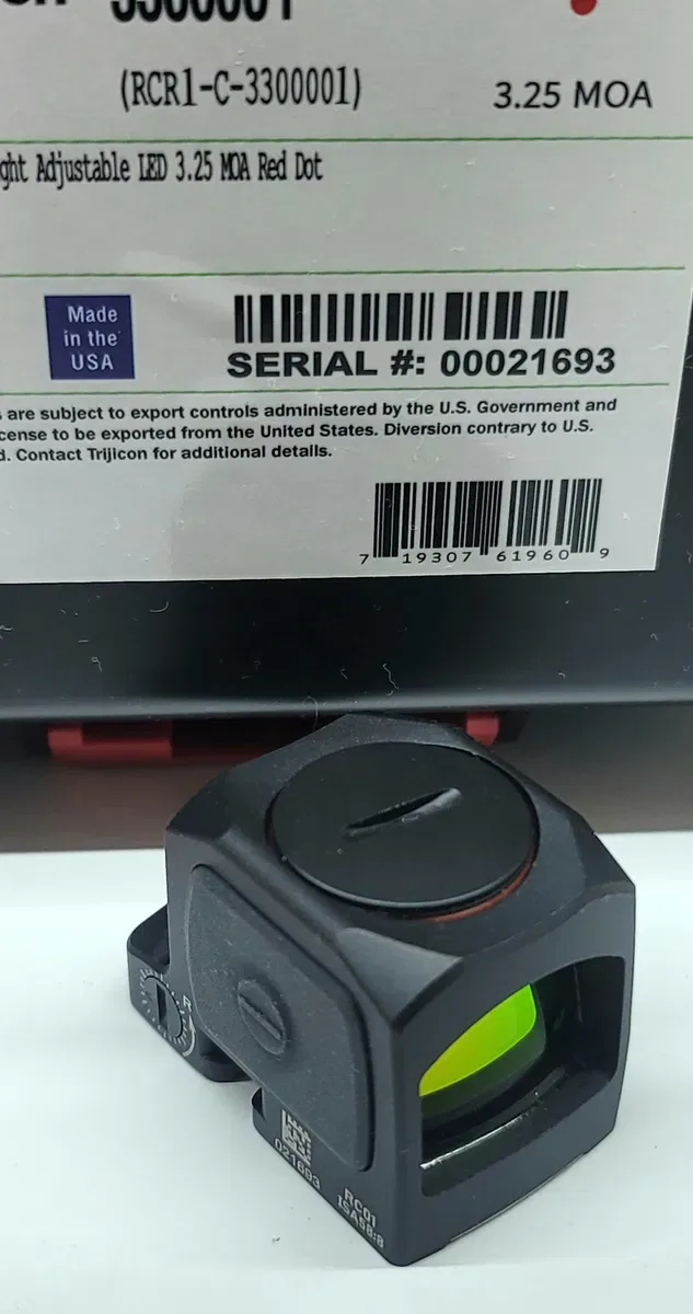 Коллиматорный прицел Trijicon RCR 3.25 MOA Red Dot Sight — фото 5