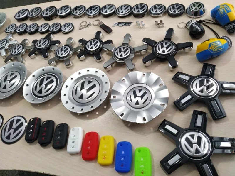 Колпачки/Эмблемы/Заглушки/Ниппеля/Логотип в диски Volkswagen/VW/Фольц — фото 3