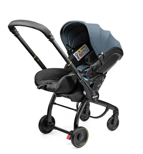 Коляска-автокресло Doona X [Аксессуары, база,конверты]Infant Car Seat Nitro Black — фото 3