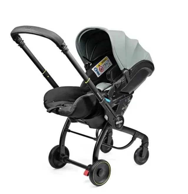 Коляска-автокресло Doona X [Аксессуары, база,конверты]Infant Car Seat Nitro Black — фото 4